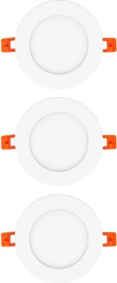 Osram - Set 3x spot LED încastrat, 8W, 230V, 3000K, alb