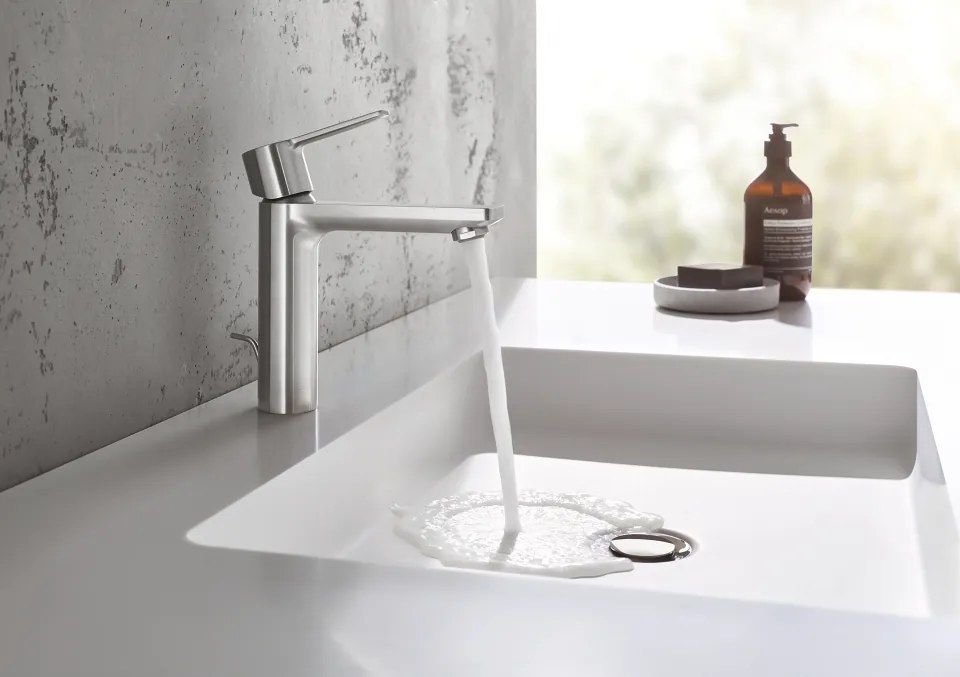 Baterie lavoar Grohe Lineare, cu ventil click-clack