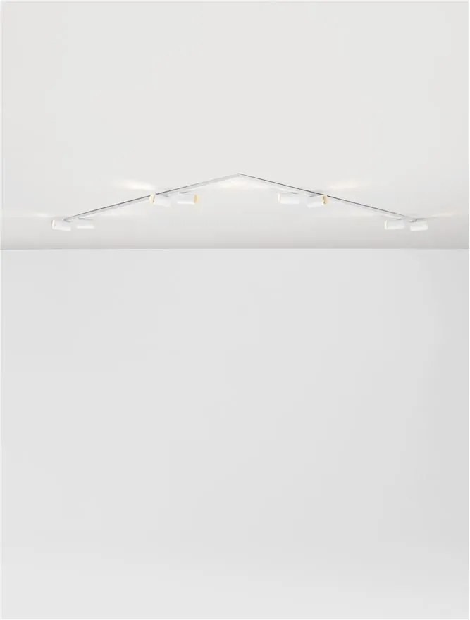 Lustra cu 8 Spoturi directionabile stil minimalist OSO, NVL-9030919