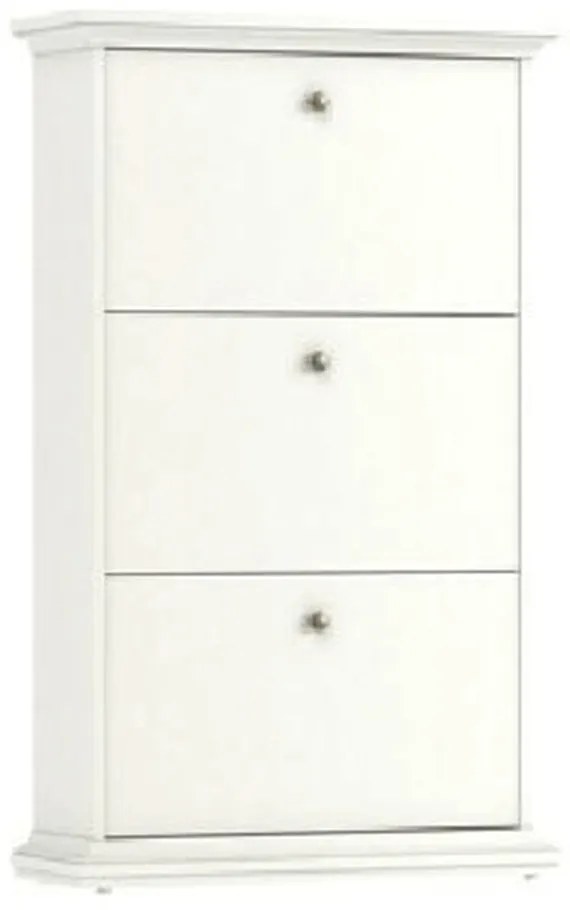 Pantofar 70309, PAL înfoliat/MDF lăcuit, alb, PARIS