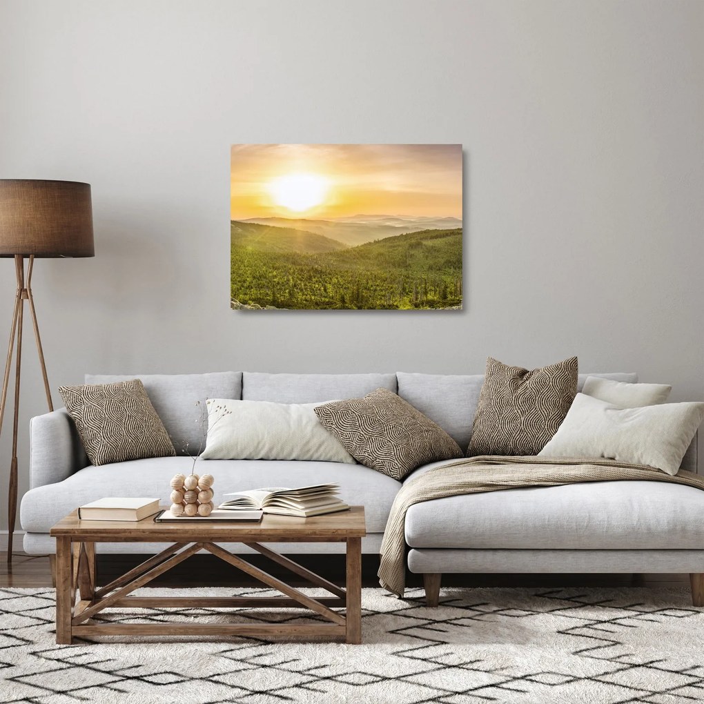 Tablou pe sticlă panoramatic (70x50 cm)