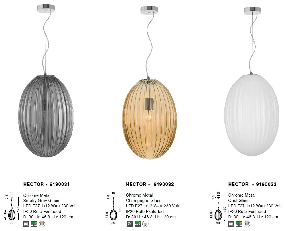 Lustra / Pendul design modern Hector champagne NVL-9190032