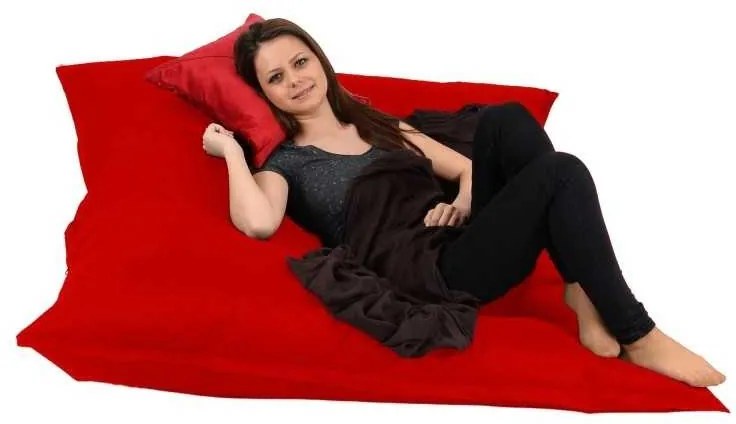 Fotoliu tip Perna Magic Pillow, Material Impermeabil - Panama Red