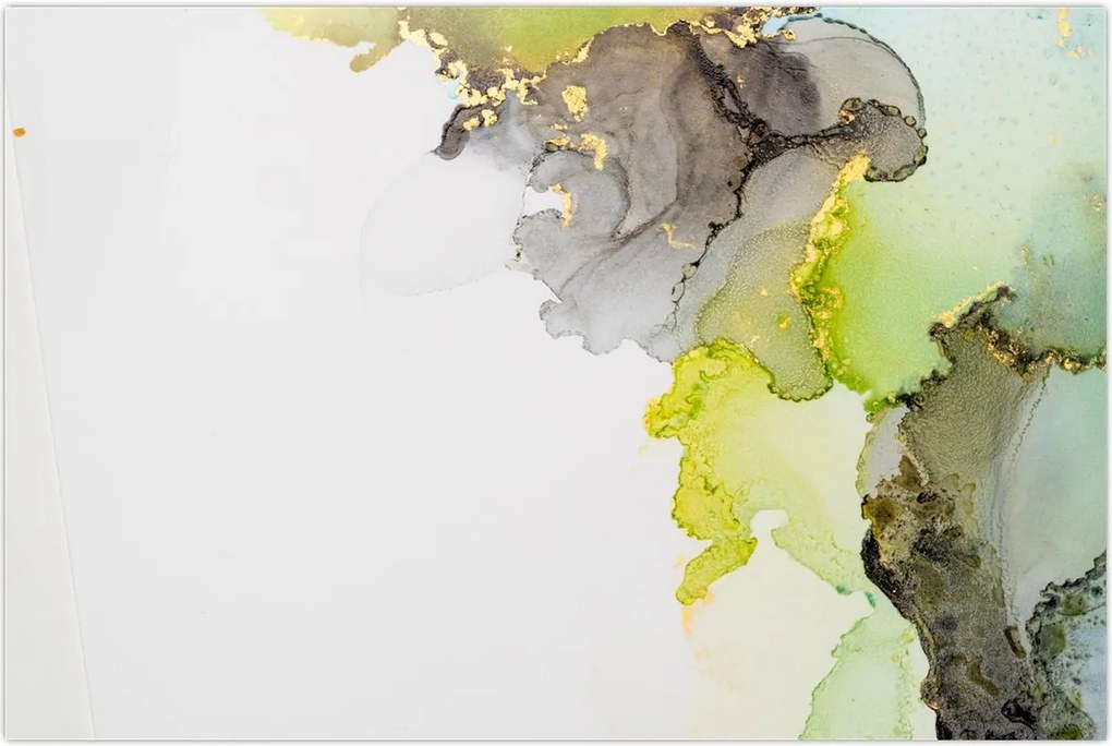 Tablou - Arta abstractă în cerneală (90x60 cm)