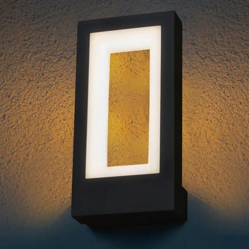 Aplica de perete LED moderna pentru iluminat exterior Outdoor 2143GY SRT