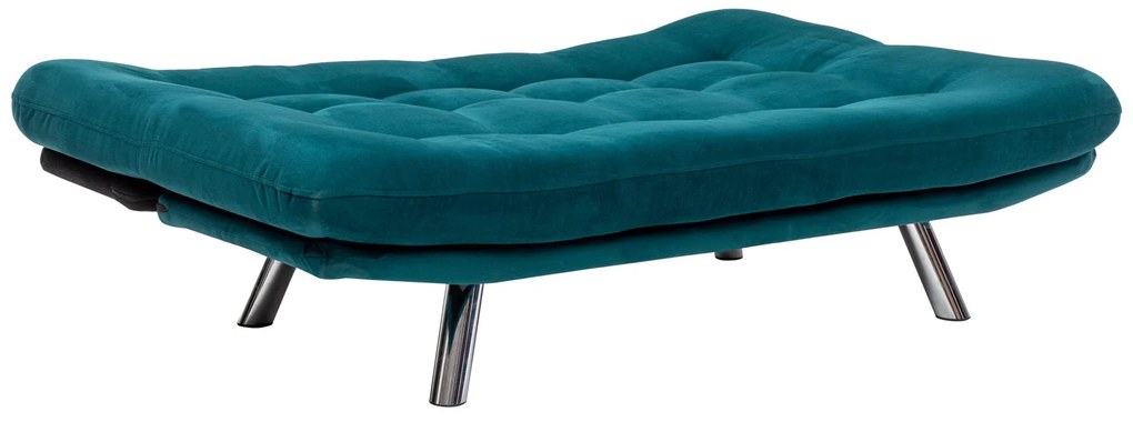 Canapea extensibilă Misa Small Sofabed - Petrol Green