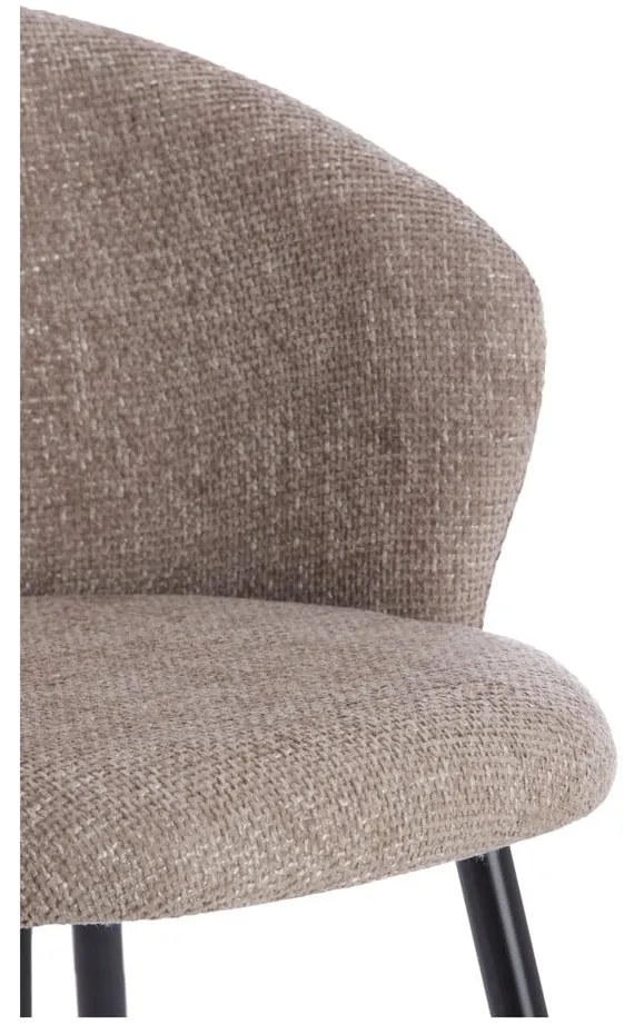 Set de scaune de sufragerie bej 2 buc. din metal Radaja – Light &amp; Living