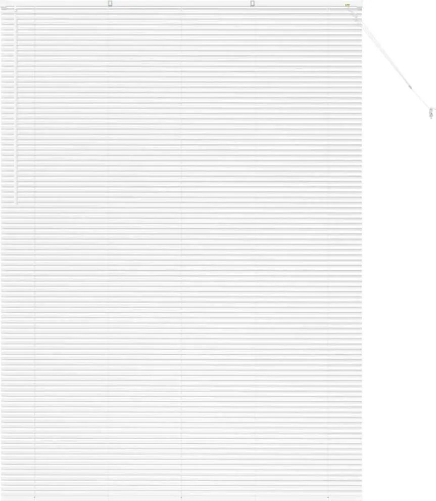 vidaXL Jaluzele venetiene Manual Alb 220 x 155 cm Aluminiu