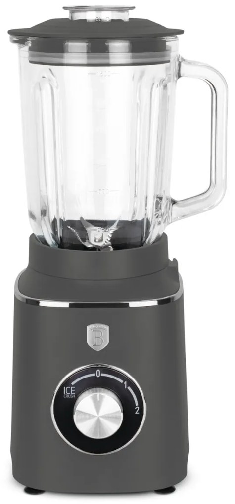 Blender cu bol de sticla Antracit Berlinger Haus BH 9539