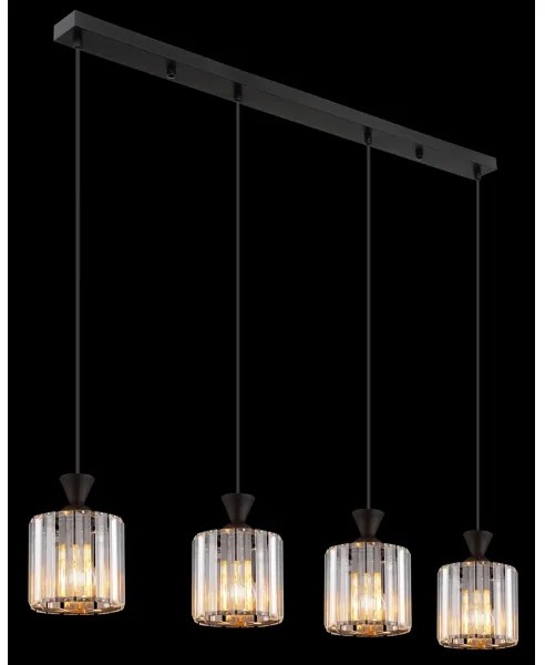 Lustră pe cablu Globo 15742-4 JORDANA 4xE27/60W/230V