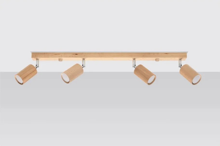 Spot în culoare naturală ø 6 cm Ludwik – Sollux