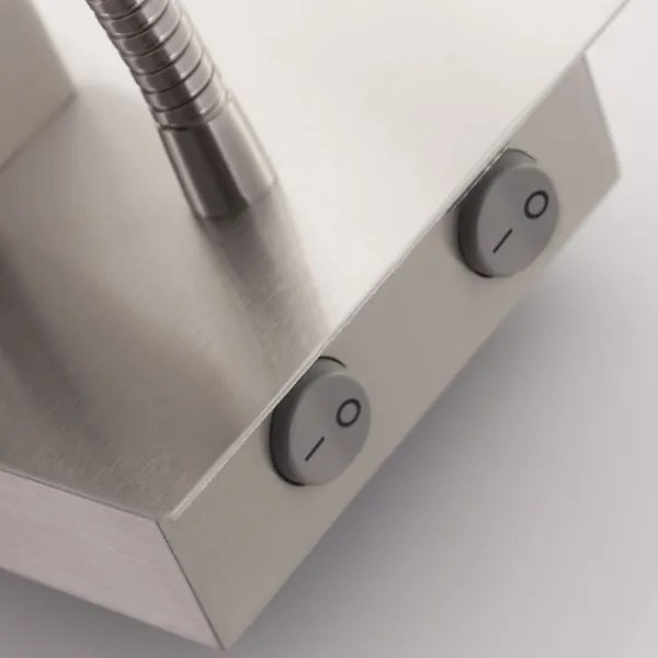 Eglo 96478 - Lampă LED flexibilă PASTERI 1xE27/40W+LED/3,8W taupe