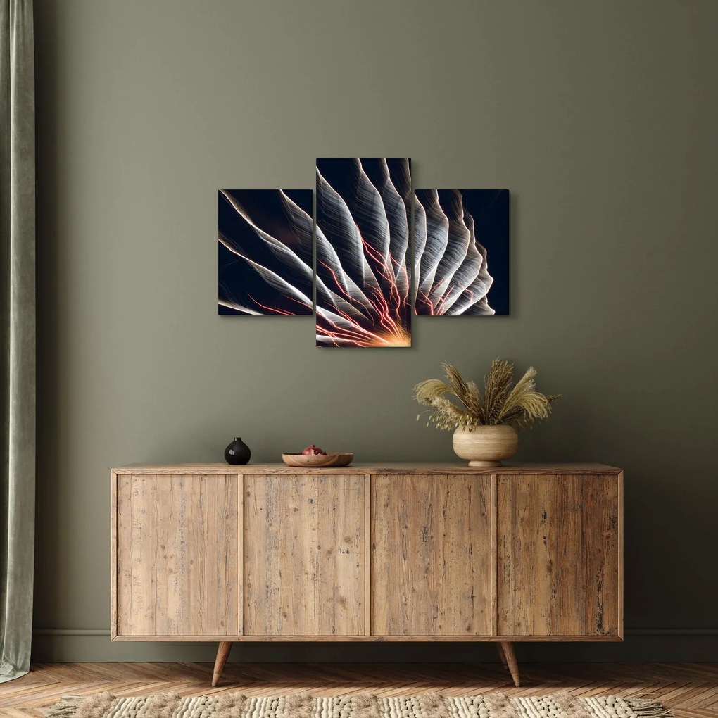 Tablou - Descărcare de lumini (90x60 cm)