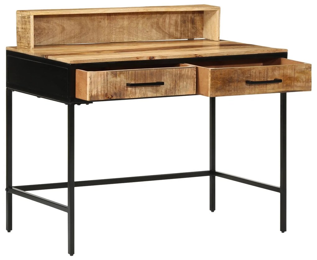 vidaXL Masă de consolă Maro 100 x 55 x 75 cm Lemn masiv de mango