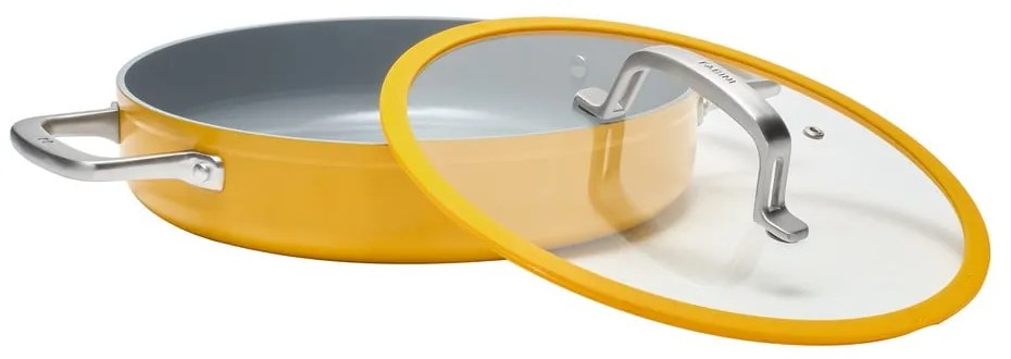 Tigaie cu capac/cu suprafață ceramică ø 28 cm tegame Meda 3.0 – FABINI