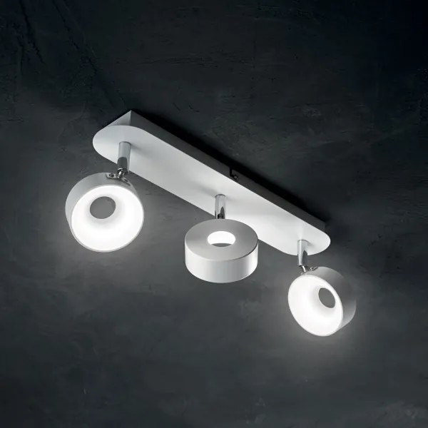 Ideal Lux - Aplica spot de perete OBY 3xLED/6W/230V CRI 90 alb