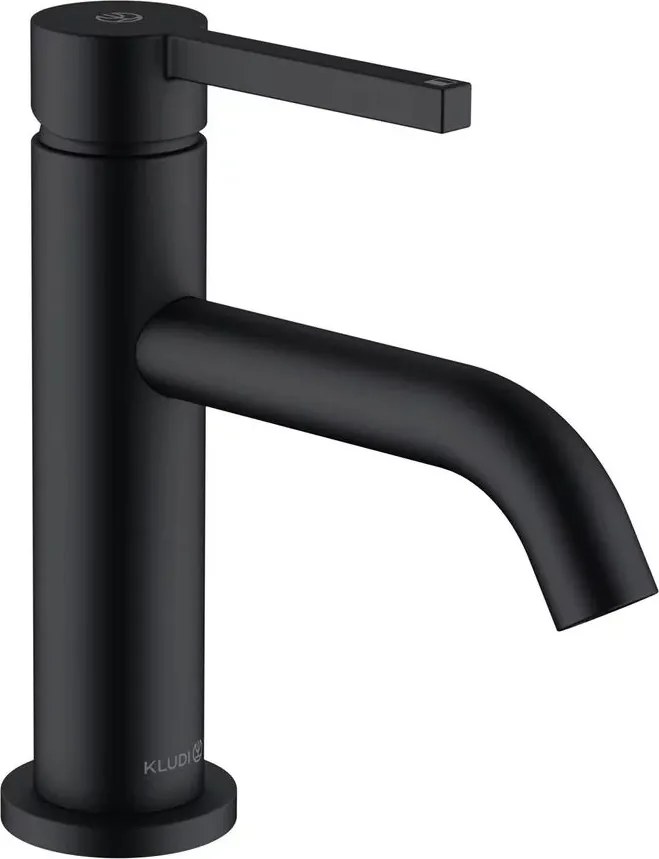 Baterie lavoar Kludi Nova Fonte Pura monocomanda negru mat