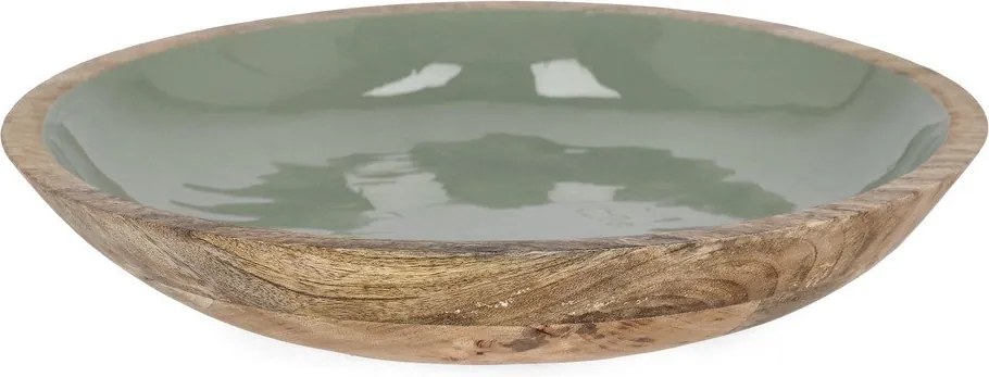 Bol verde din lemn ø 38 cm Thara – Yes Everyday