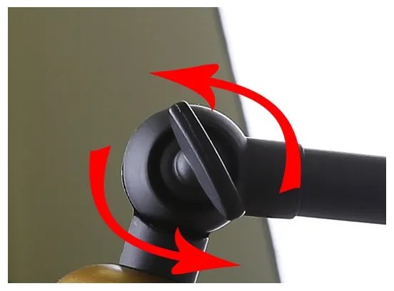 Lampă de perete FUNDO 1xE27/40W/230V negru/auriu