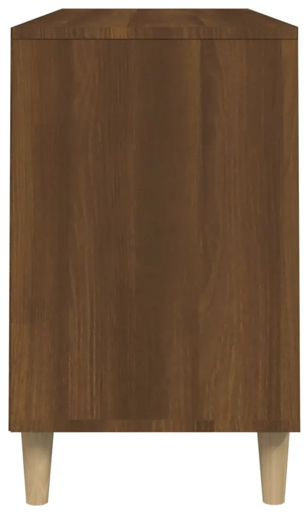 Pantofar, stejar maro, 102x36x60 cm, lemn prelucrat 1, Stejar brun