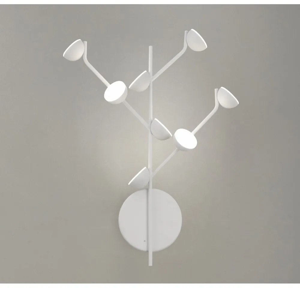 Aplica de perete LED design modern ADN alb Medium