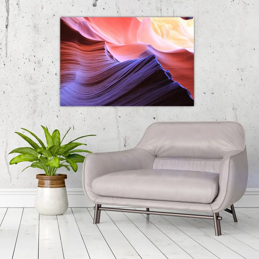 Tablou - nisip colorat (90x60 cm)