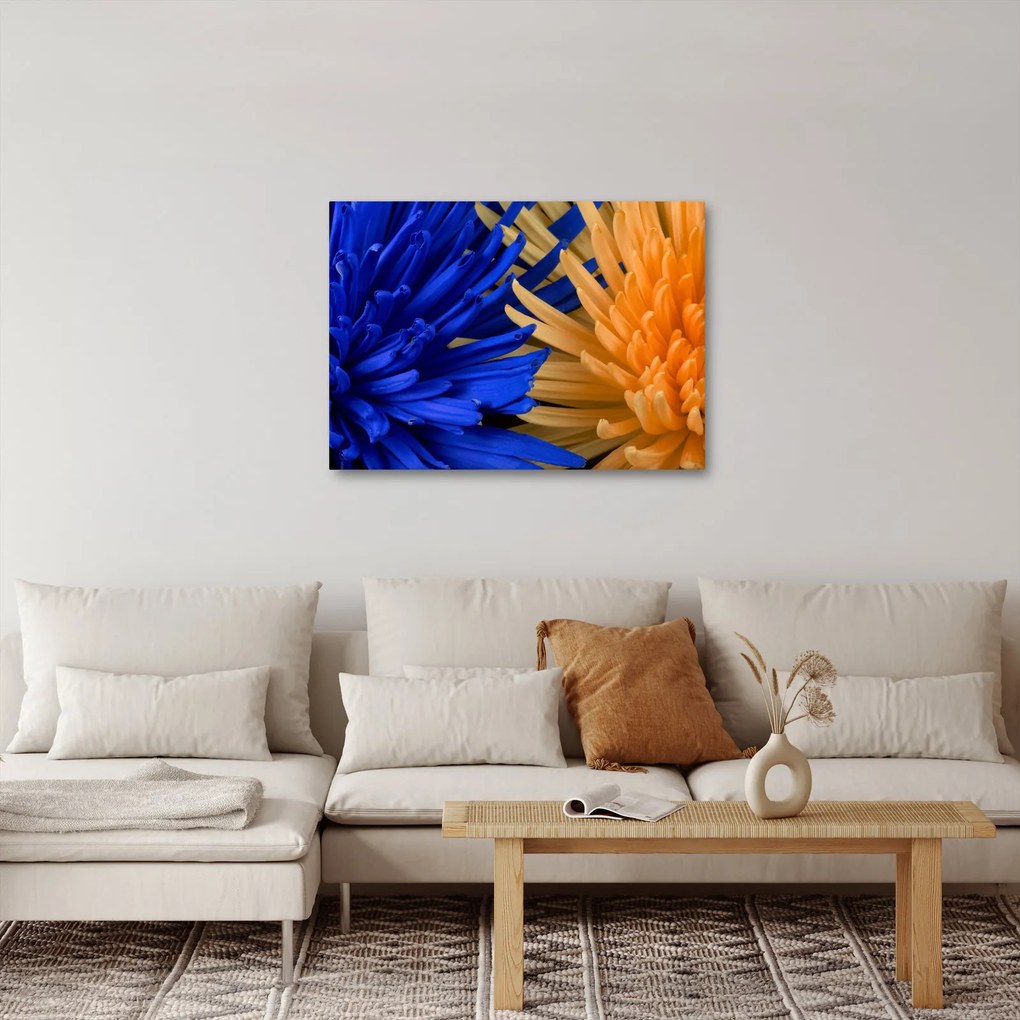 Tablou detailat cu flori (70x50 cm)