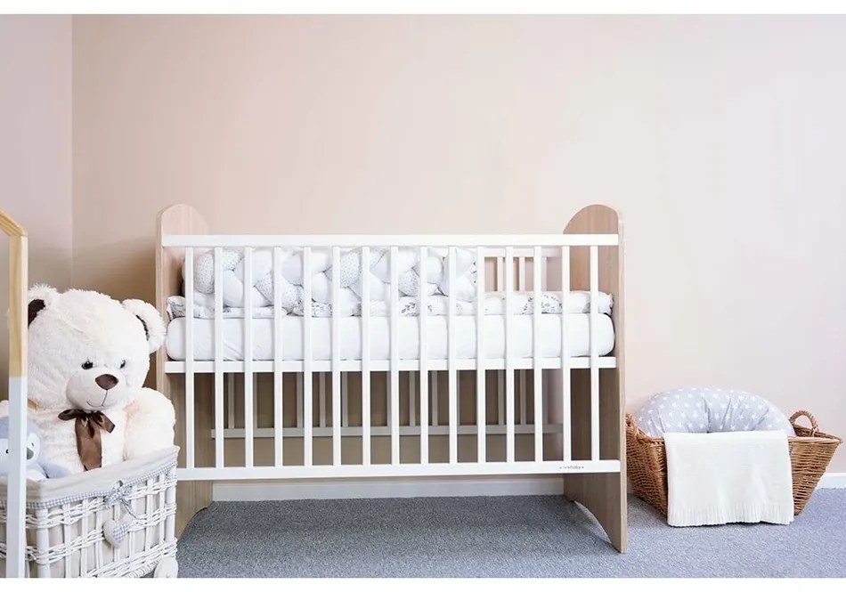 New Baby Crib Leo, stejar