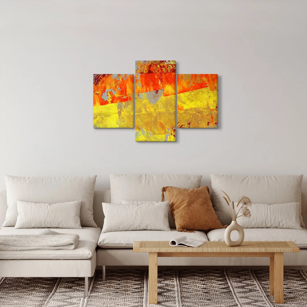 Tablou cu abstracție - pictura (90x60 cm)
