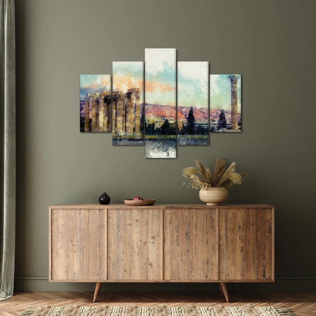 Tablou - Acropole, Atena, Grecia (150x105 cm)