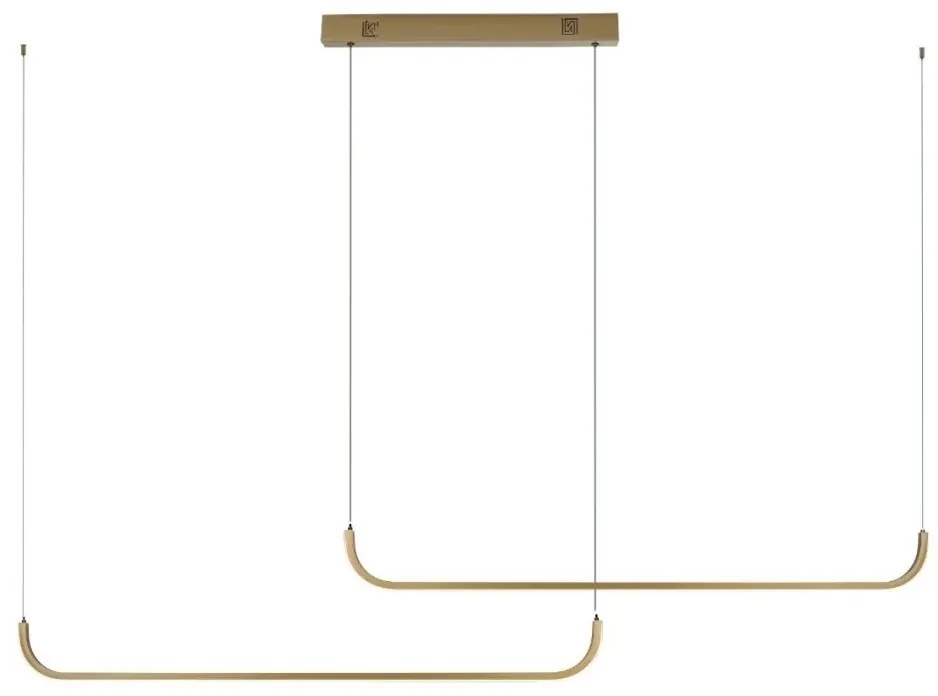 Lustră LED dimabilă pe cablu Immax NEO 07228L PATTINI LED/53W/230V Tuya + telecomandă