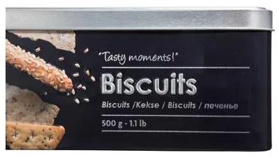 Recipient Biscuiti Relief, Metal, 20 X 20 X 8,2 cm