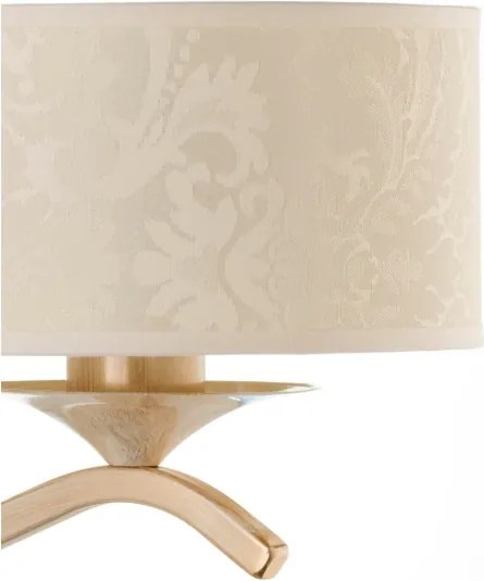 Brilagi - Lampă de perete SAPHIRE 1xE27/15W/230V crem/auriu/patină