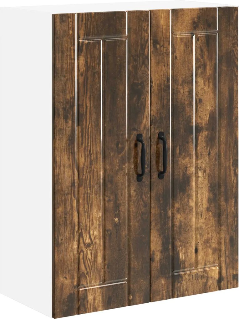 vidaXL Dulap de bucătărie Stejar fumuriu 60 x 31 x 80 cm Lemn compozit