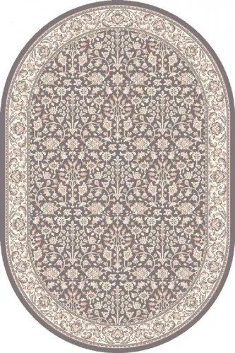 Covor Itamar Anthracite Oval, Wilton