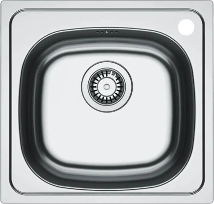 Chiuveta bucatarie inox Franke Spark 45.5x43.5 cm cu 1 cuva finisaj inox