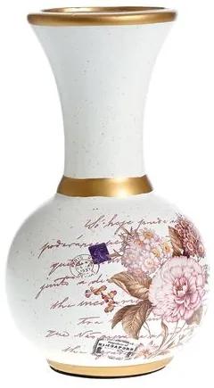 Vaza din ceramica cu flori 20.5 cm