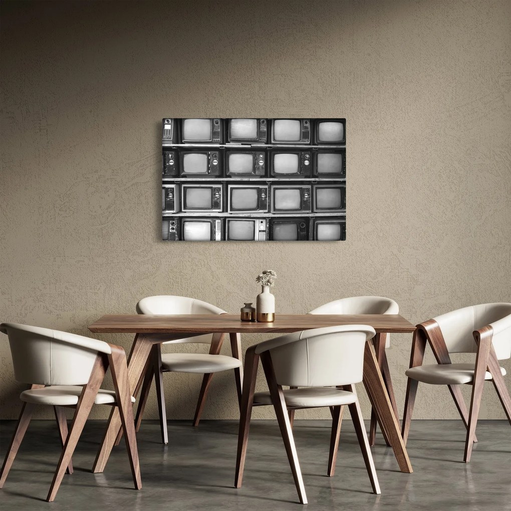 Tablou - Retro TV (90x60 cm)
