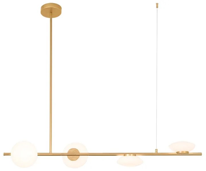 Lustra LED stil minimalist decorativ Rona aurie