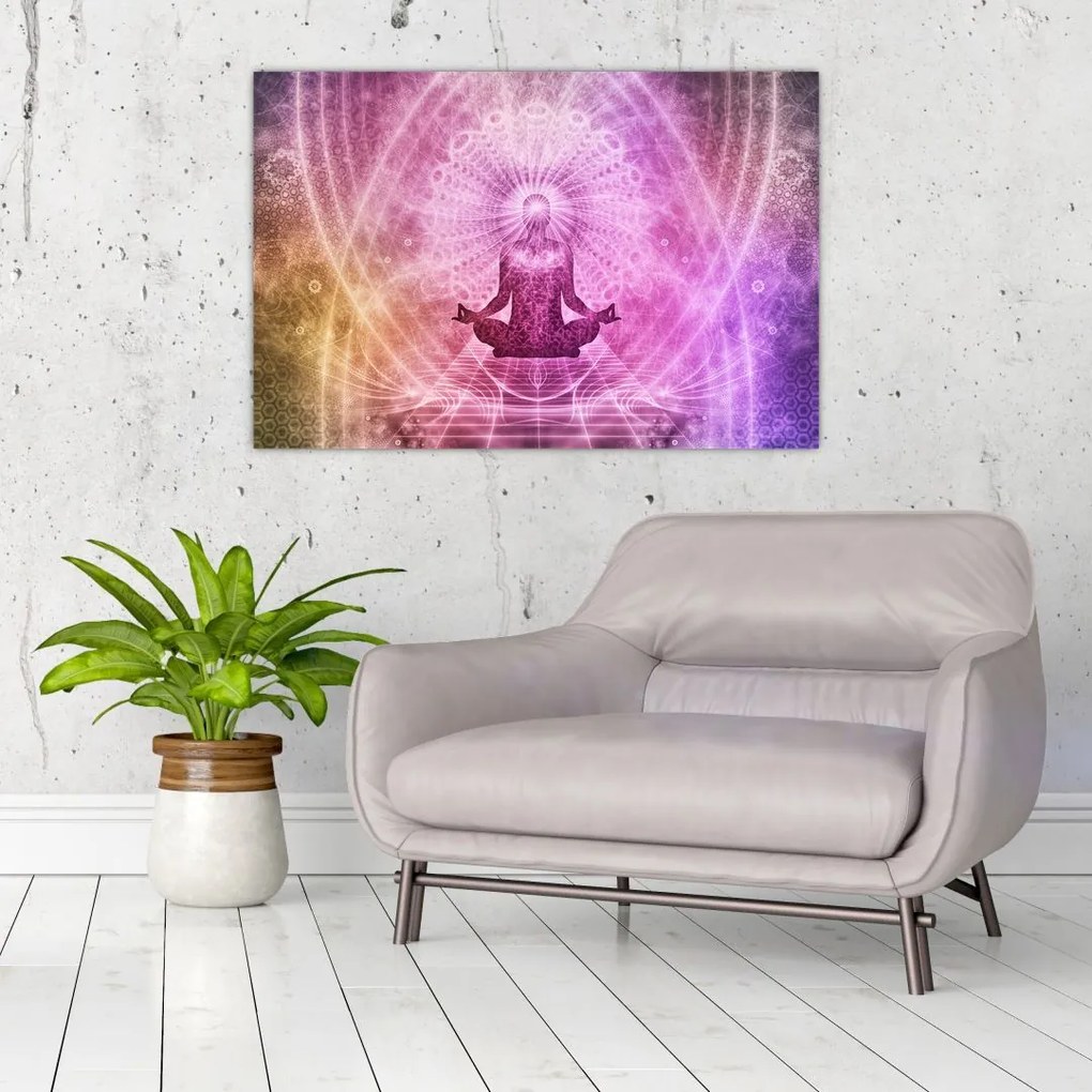 Tablou - Aura de meditație (90x60 cm)