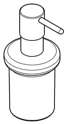 GROHE 411882430 - Dozator de săpun START, 160 ml, negru