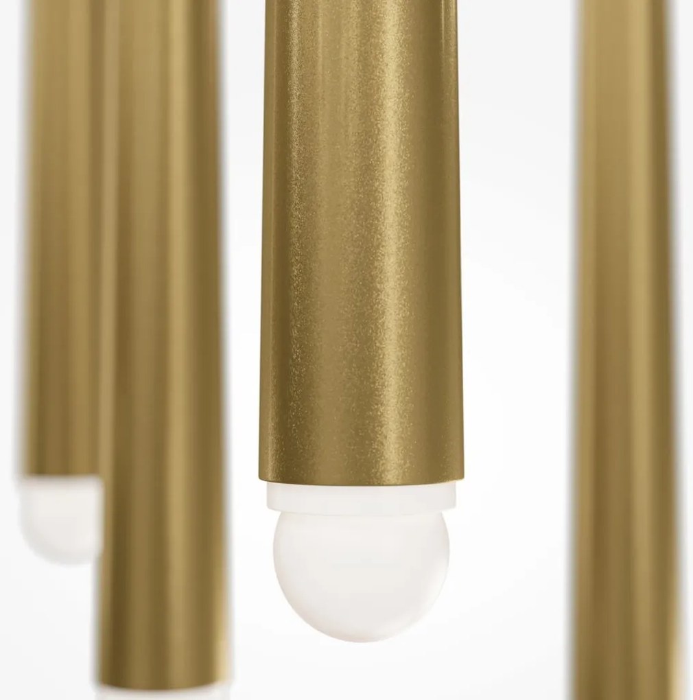 Lustra LED cu 5 pendule design modern Cascade alama