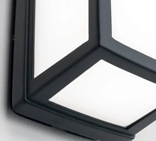 Aplica perete LED de exterior moderna IP54 Bob antracit