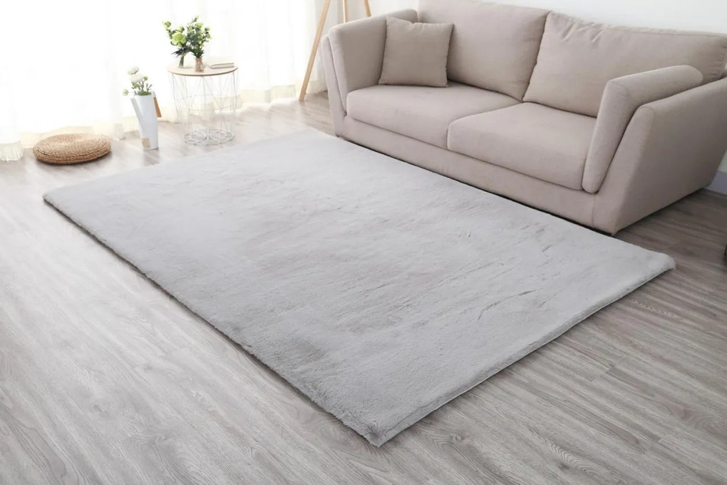 COVOR SHAGGY SOFT BLANITA 70X140 CM GRI | Produs de Calitate Superioară