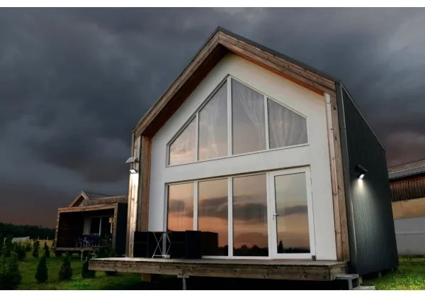 Ledvance - Proiector solar LED cu senzor FLOOD SPLIT LED/10W/3,2V IP65 + DO