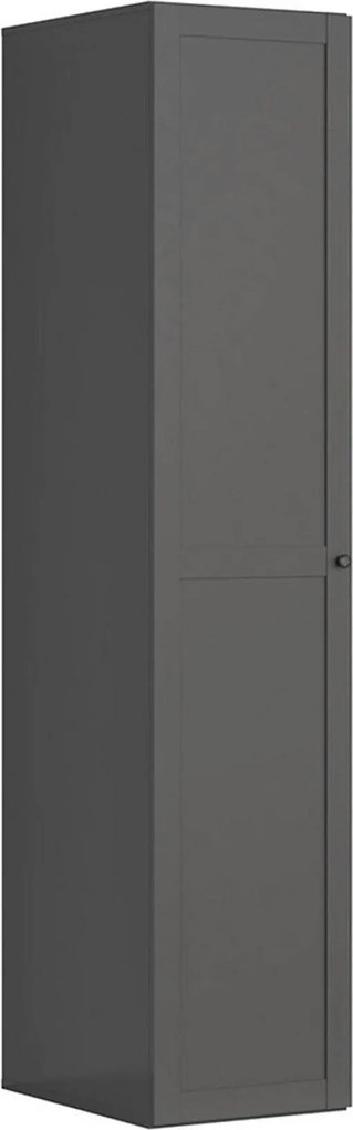 Dulap FLEX, gri grafit, PAL, cu o usa, 50x66x240 cm