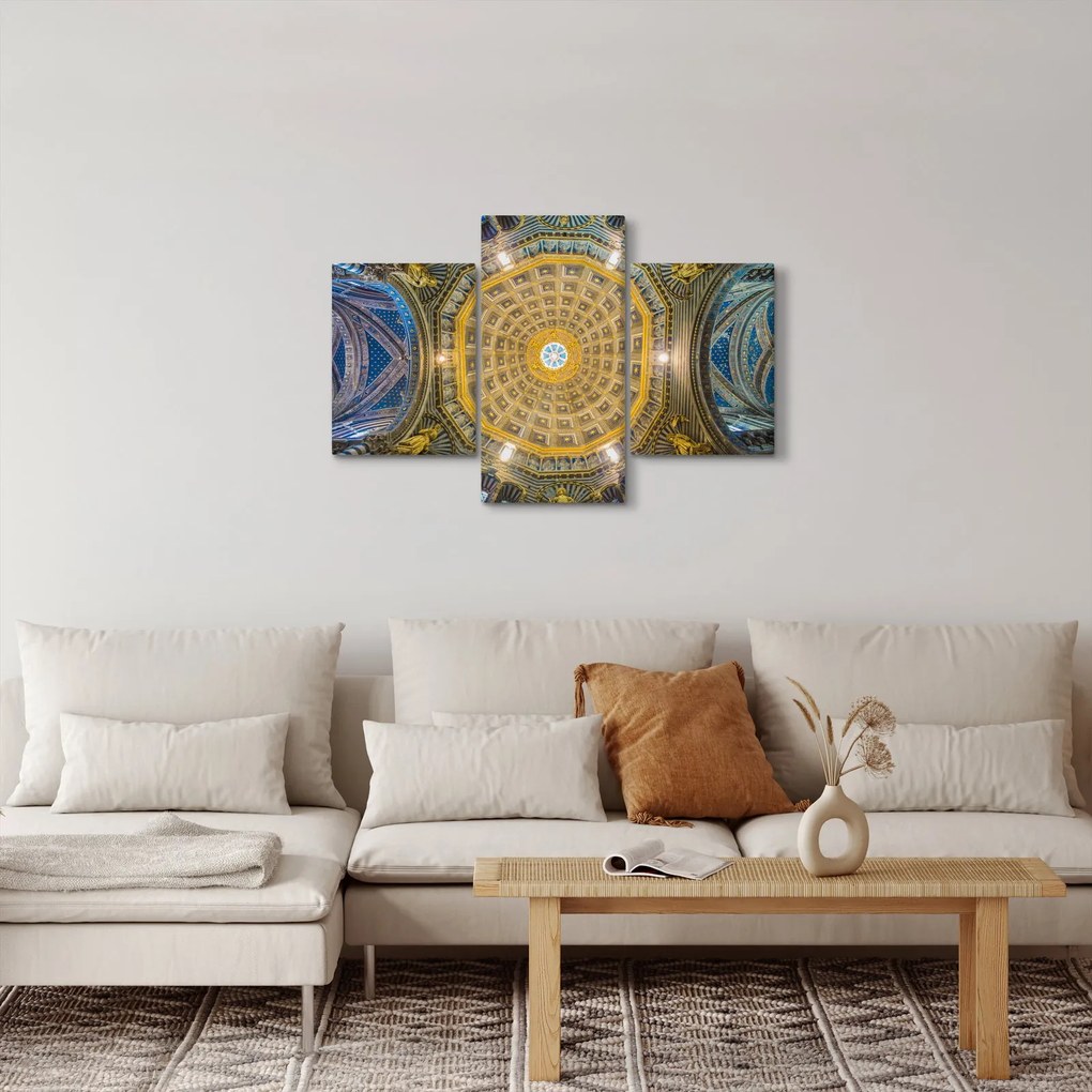 Tablou cu tavanul bisericii Siena (90x60 cm)