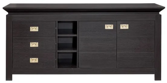 Comoda Saigon Cantori Cu 2 Usi Si 3 Sertare, 177 Cm