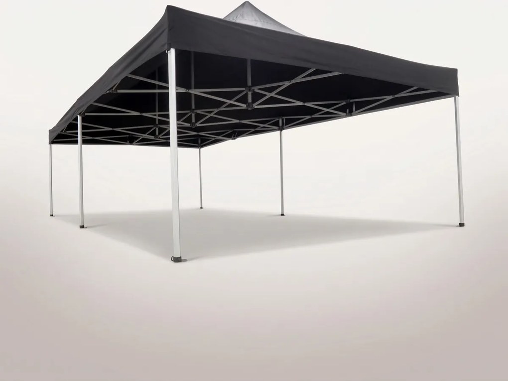 Cort de petrecere 8 × 4 m Profi Hexa, Alb