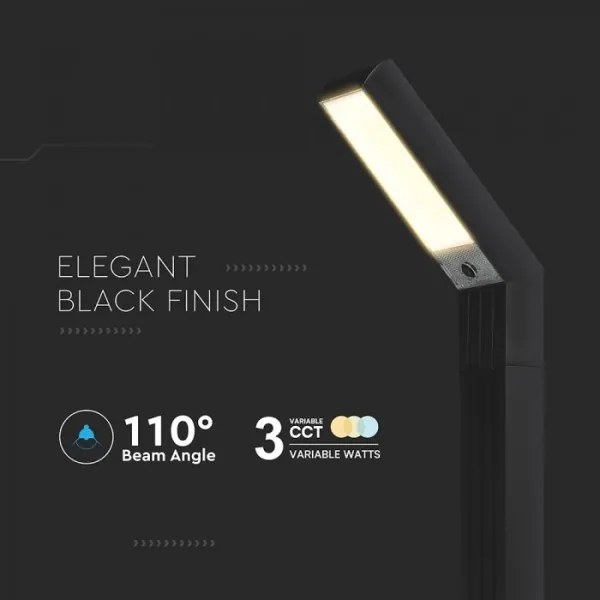 Lampă solară LED 2-în-1, 1,5 W, 3,7 V, IP65, 1500 mAh